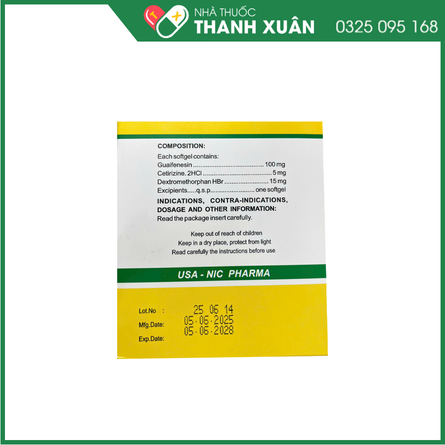 Cidemax thuốc điều trị các triệu chứng như ho có đờm, ho do họng và phế quản bị kích thích khi cảm lạnh thông thường hoặc khi hít phải chất gây kích ứng đường hô hấp
